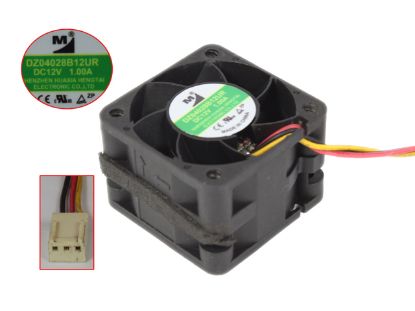 Picture of M / Huaxia Hengtai DZ04028B12UR Server-Square Fan DZ04028B12UR