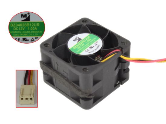 Picture of M / Huaxia Hengtai DZ04028B12UR Server-Square Fan DZ04028B12UR