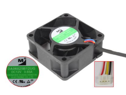 Picture of M / Huaxia Hengtai DA06025B12UG Server-Square Fan DA06025B12UG