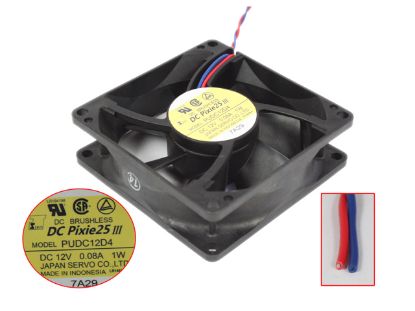 Picture of Japan Servo PUDC12D4 Server-Square Fan PUDC12D4