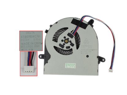Picture of Delta Electronics KSB0705HC701 Cooling Fan  DC 5V 0.60A , 023.1000E.0001,  Bare Fan