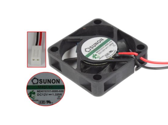 Picture of SUNON ME40101V1-0000-A99 Server - Square Fan SF40x40x10, w2, 12V 1.08W