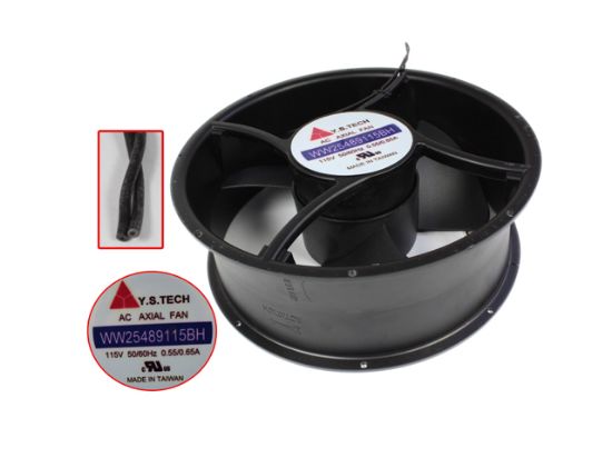 Picture of Y.S TECH WW25489115BH Server-Round Fan WW25489115BH