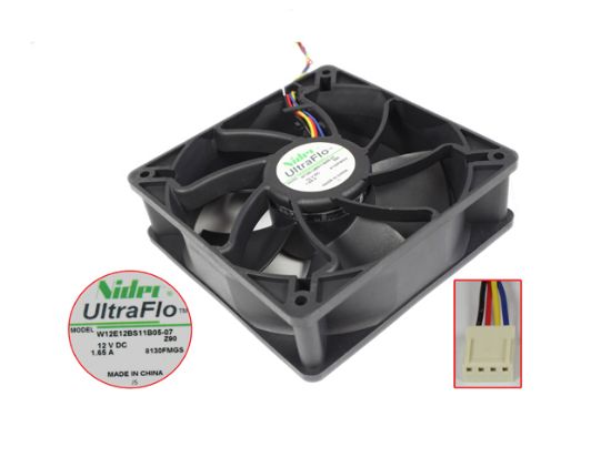 Picture of Nidec W12E12BS11B5-07 Server-Square Fan W12E12BS11B5-07, Z90