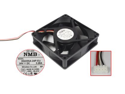 Picture of NMB-MAT / Minebea 09225SA-24P-EU Server-Square Fan 09225SA-24P-EU, 01