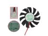 Picture of APISTEK / Rotek GA61S2H Server - Frameless / GPU Fan NNTC, NNTD, 12V 0.23A, W50x2x2, D45, Black