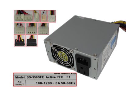 Picture of Seasonic  SS-350SFE Server - Power Supply SS-350SFE Active PFC F3, F1，350W