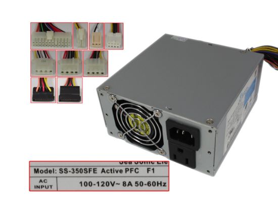 Picture of Seasonic  SS-350SFE Server - Power Supply SS-350SFE Active PFC F3, F1，350W