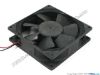 Picture of SUNON KD2409PTBX-6A,   Server - Square Fan 24V 5.5W, sq90x90x25mm 2-wire