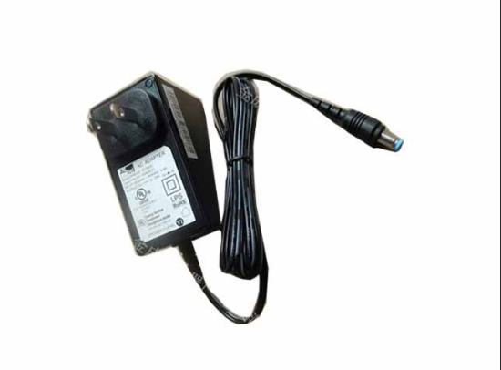 Picture of Acbel Polytech WAE025, 341-100408-01 AC Adapter 5V-12V 12V 1A, Barrel 5.5/2.1mm, US 2-Pin Plug