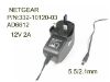 Picture of NETGEAR AD6612 AC Adapter 5V-12V 12V 1.5A, 5.5/2.1mm, UK 3P Plug