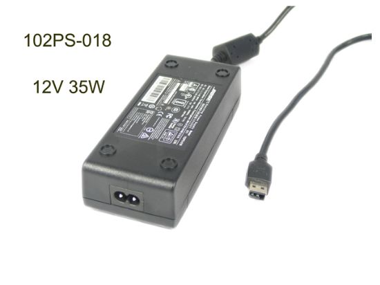Picture of BOSE 102PS-018 AC Adapter- Laptop 12V 35W, USB  Tip, 2-Prong