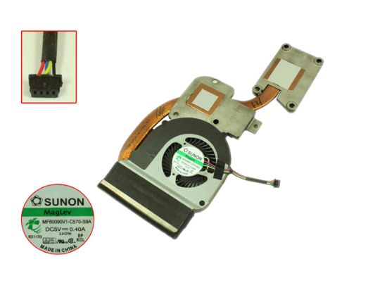 Picture of SUNON MF60090V1-C570-S9A Cooling Fan  DC 5V 0.40A Heatsink Fan