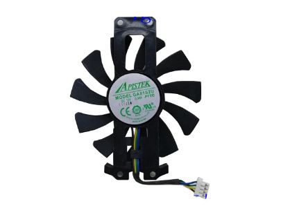 Picture of APISTEK / Rotek GA81S2U Server - Frameless / GPU Fan GA81S2U, -PFTO, 12V 0.38A