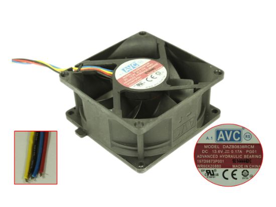 Picture of AVC DAZB0838RCM Server-Square Fan DAZB0838RCM, PG01