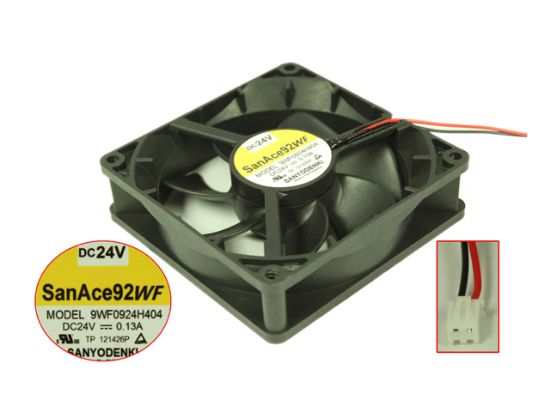 Picture of Sanyo Denki 9WF0924H404 Server-Square Fan 9WF0924H404