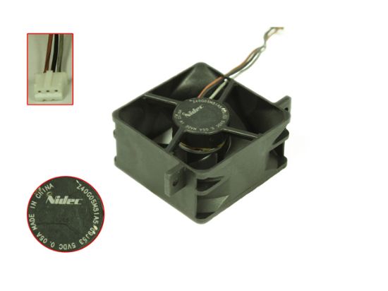 Picture of Nidec Z40G05MS1A5-69J53 Server-Square Fan Z40G05MS1A5-69J53