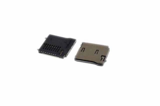 Picture of Juye SMT Holder / Slot Holder- SD Card Slot TF01A