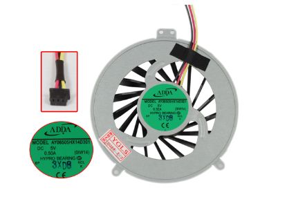 Picture of ADDA AY06505HX14D301 Cooling Fan  0IW14, DC 5V 0.50A Bare fan