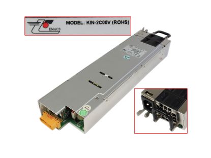 Picture of EMACS / Zippy KIN-2C00V Server - Power Supply 1200W, KIN-2C00V(ROHS), B013430003