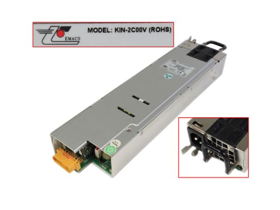 Picture of EMACS / Zippy KIN-2C00V Server - Power Supply 1200W, KIN-2C00V(ROHS), B013430003