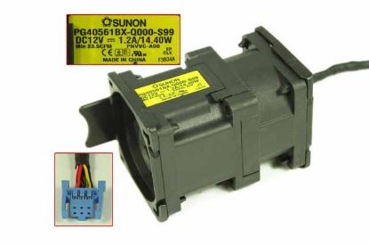 Picture of SUNON PG40561BX-Q000-S99 Server-Square Fan PG40561BX-Q000-S99