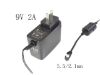Picture of Honor ADS-18C-12N AC Adapter - NEW Original 9V 2A, 5.5/2.1mm, US 2-Pin, New