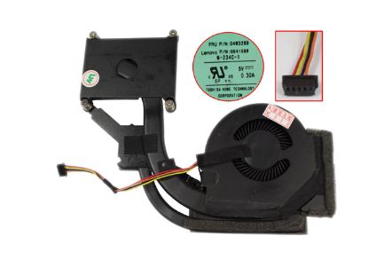 Picture of Lenovo ThinkPad T440p Series Cooling Fan ,5V 0.30A Heatsink, W40x4x5xP