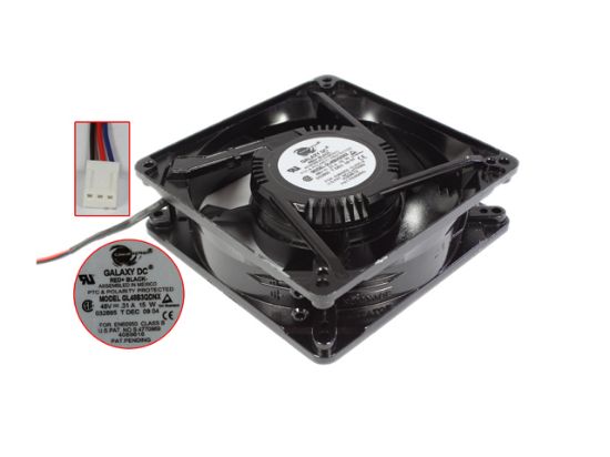 Picture of Comair Rotron GL48B3QDNX Server - Square Fan , sq127x127x38mm, w100x3x3, DC 48V 15W