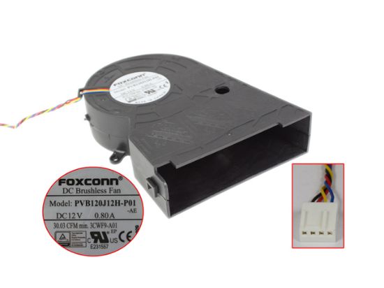 Picture of Foxconn PVB120J12H Cooling Fan PVB120J12H-P01, 03CWF9