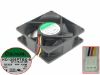 Picture of SUNON KD1208PTBX-6 Server - Square Fan (2).318.AF.GN, sq80x80x25mm, 3-wire, 12V 4.6A