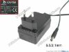 Picture of PCH OEM Power AC Adapter - Compatible 12V 1A, Barrel 5.5/2.1mm, EU 2-Pin Plug