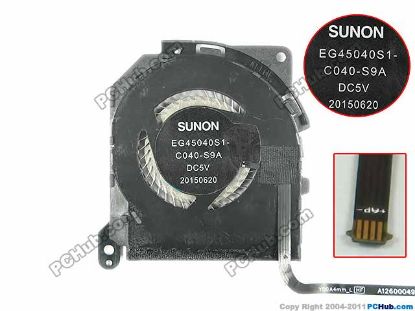 Picture of SUNON EG45040S1-C040-S9A Cooling Fan  DC 5V Bare  Fan,
