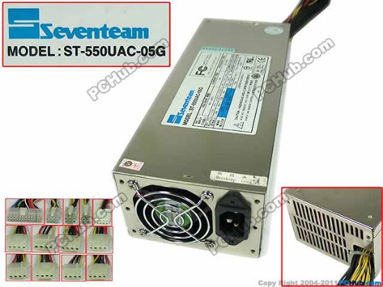 Picture of Seventeam ST-550UAC-05G Server - Power Supply 550W, ST-550UAC-05G