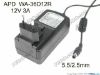 Picture of APD / Asian Power Devices WA-36D12R AC Adapter 5V-12V 12V 3A, 5.5/2.5mm, EU 2P Plug, New