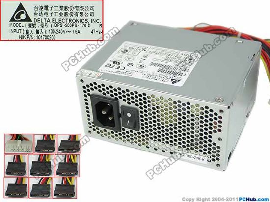 Picture of Delta Electronics DPS-200PB-176 Server - Power Supply DPS-200PB-176 C
