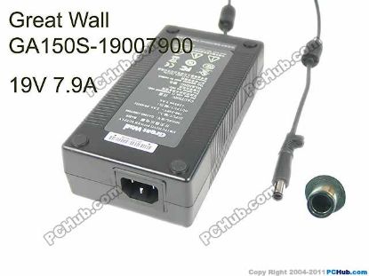 Picture of Great Wall GA150S-19007900 AC Adapter- Laptop 19V 7.9A, 7.4Barrel Tip, C14, New
