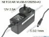 Picture of NETGEAR MU30-5120250-A3 AC Adapter 5V-12V 12V 2.5A, barrel 5.5/2.1mm, AU 2-Pin Plug