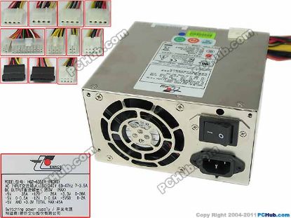 Picture of EMACS / Zippy HG2-6350P Server - Power Supply HG2-6350P (ROHS)