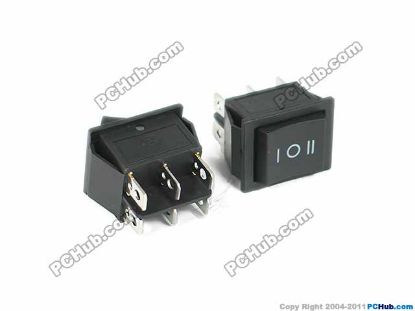 Picture of Juye Switch Type Switch- Rocker KCD4 B5 30x25x20mm Ht. 