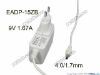 Picture of Delta Electronics EADP-15ZB AC Adapter 5V-12V 9V1.67A, 4.0/1.7mm, EU 2-Pin Plug