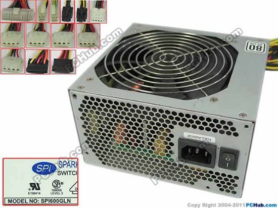 Picture of Sparkle Power SPI600GLN Server - Power Supply 600W, SPI600GLN, 9PA6000318