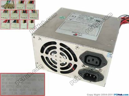 Picture of EMACS / Zippy SP2-4400F Server - Power Supply 400W, AT, SP2-4400F