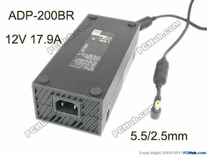 Picture of Microsoft ADP-200BR A AC Adapter 5V-12V 12V 17.9A 5V 1A, 5.5/2.5mm, C14