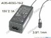 Picture of LG AC Adapter (LG) AC Adapter- Laptop ADS-40SG-19-2, 19V 2.1A, 3.0/1.1mm, 2P, New