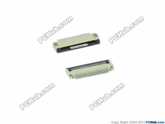 Picture of PCH Component Connector- 0.5mm / 2.0mm Ht 0.5mm Pitch, 26-pin, Flip type