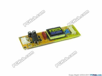 Picture of PCH Inverter 2-Lamp Type LCD Monitor /TV Inverter (Universal Use) 2-Lamp, 3-Pin, SF-02E2141, 95x30mm, For 5"-17" Dis