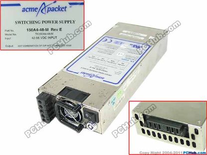 Picture of Other Brands Acme Packet Server - Power Supply 150W, TK150A4-48-M, 150A4-48-M, 110-0004-00
