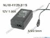 Picture of Motorola NU18-4120166-I3 AC Adapter 5V-12V 12V 1.66A, Barrel 5.5/2.1mm, 2-Prong