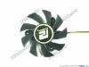 Picture of Power Logic PLA08015D12HH Server - Frameless / GPU Fan DC 12V 0.35A, W150X3X3, Dia 80x15mm, Black